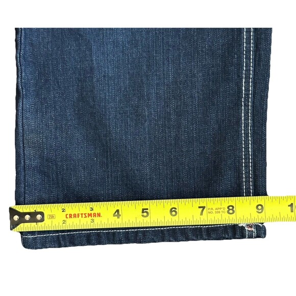 Pellepelle Vintage Skull Jeans Size Y12 Baggy Skater Grunge Y2K - Picture 12 of 15